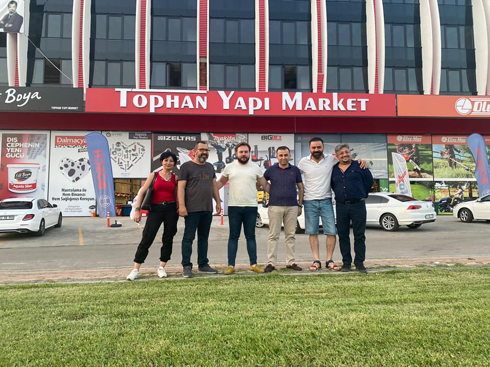 TOPHAN MAKİNEYE ZİYARET